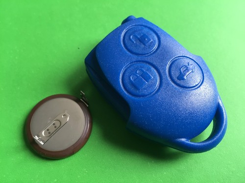 For Ford Transit Connect 3 Button Blue Remote Key Case Shell Battery VL2330 - Picture 5 of 5