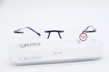 SCOJO GELS COBALT 73510 BLUE AUTHENTIC EYEGLASSES 1.00 W/CASE 48-19