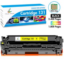 1PK Yellow CRG131 Toner for Canon 131Y ImageClass MF8280CW MF624CW LBP7110CW
