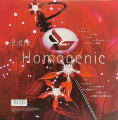 BJORK - Homogenic LP - Black Vinyl Album - SEALED NEW RECORD | eBay