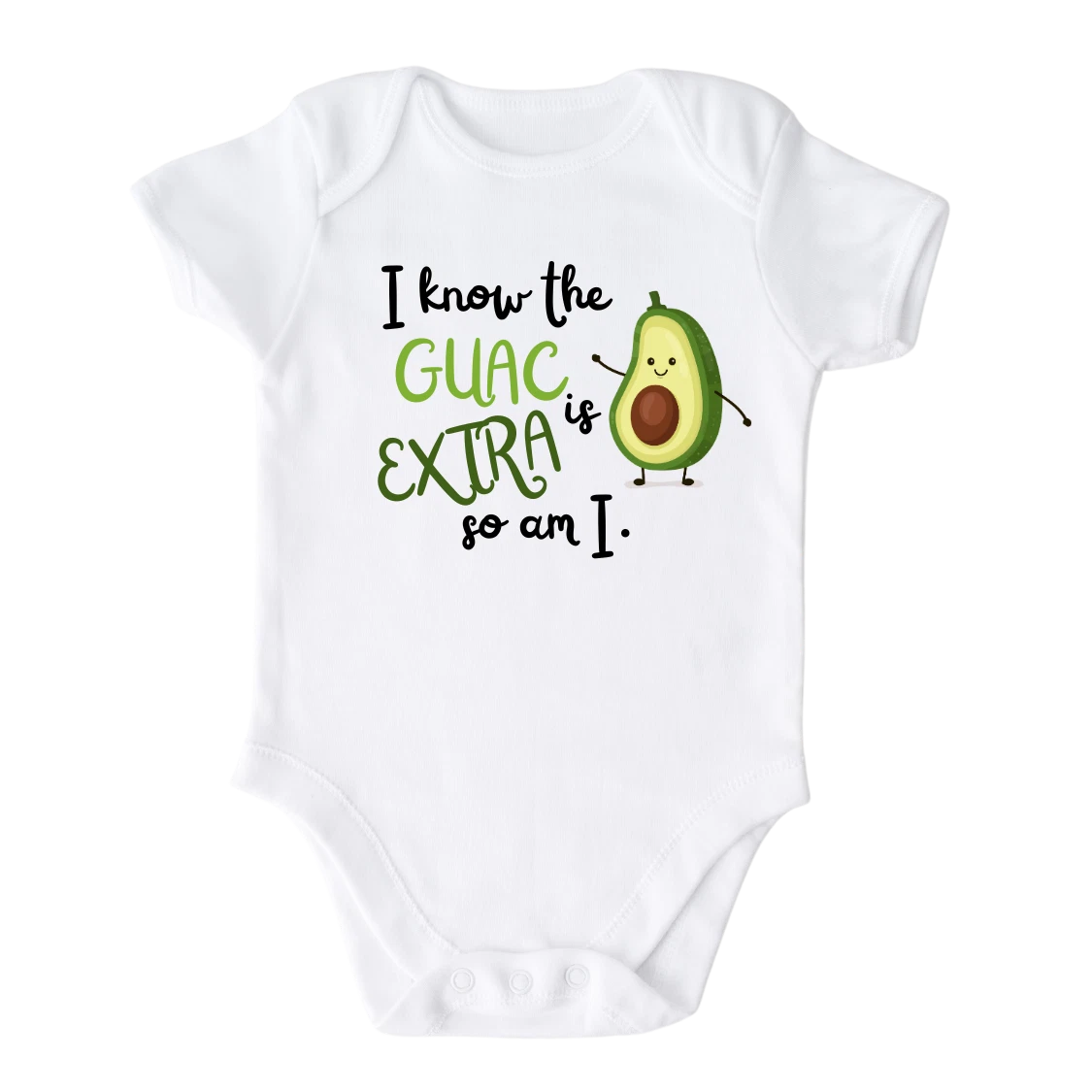 Avocado onesie store baby