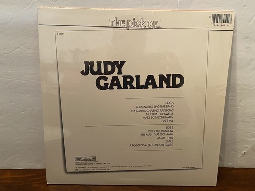 JUDY GARLAND -The Pick Of - Vinyl LP Record NEW - CBS P 18051 NEW Sealed Music - Picture 3 of 7