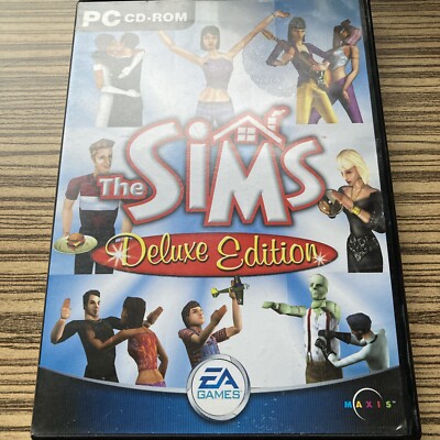 Die Sims Deluxe Edition - PC (2002) Windows XP - 2 Disc - Komplettpaket