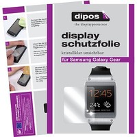 Schutzfolie FüR Samsung Galaxy Gear Klar Display Dipos Displayfolie