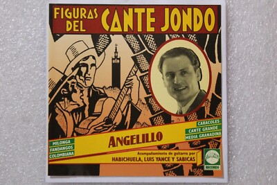 Figuras Del Cante Jondo CD Angelillo Flamenco + Jewel Case
