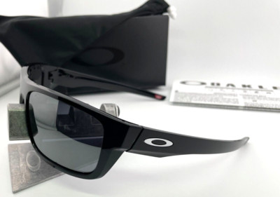 OAKLEY DROP POINT POLISHED BLACK WITH BLACK IRIDIUM SUNGLASSES OO9367-02 NEW