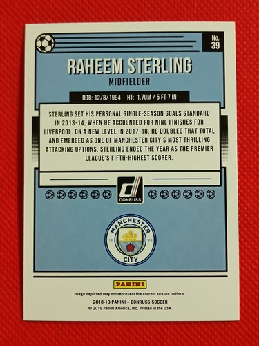 2018-2019 PANINI DONRUSS SOCCER CARDS - Picture 29 of 139