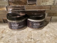 Bath  Body Works  Open Your Mind  Lavender  Sandalwood SALT SCRUB LOT of 2