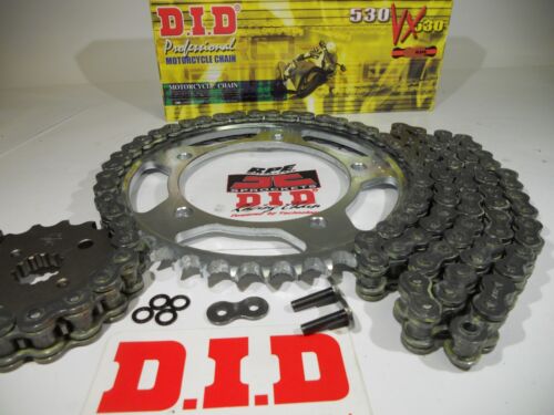 1999-'13 Suzuki SV650 530 conversión DID cadena y piñón fabricante de equipos originales, QA o Fwy - Imagen 2 de 6
