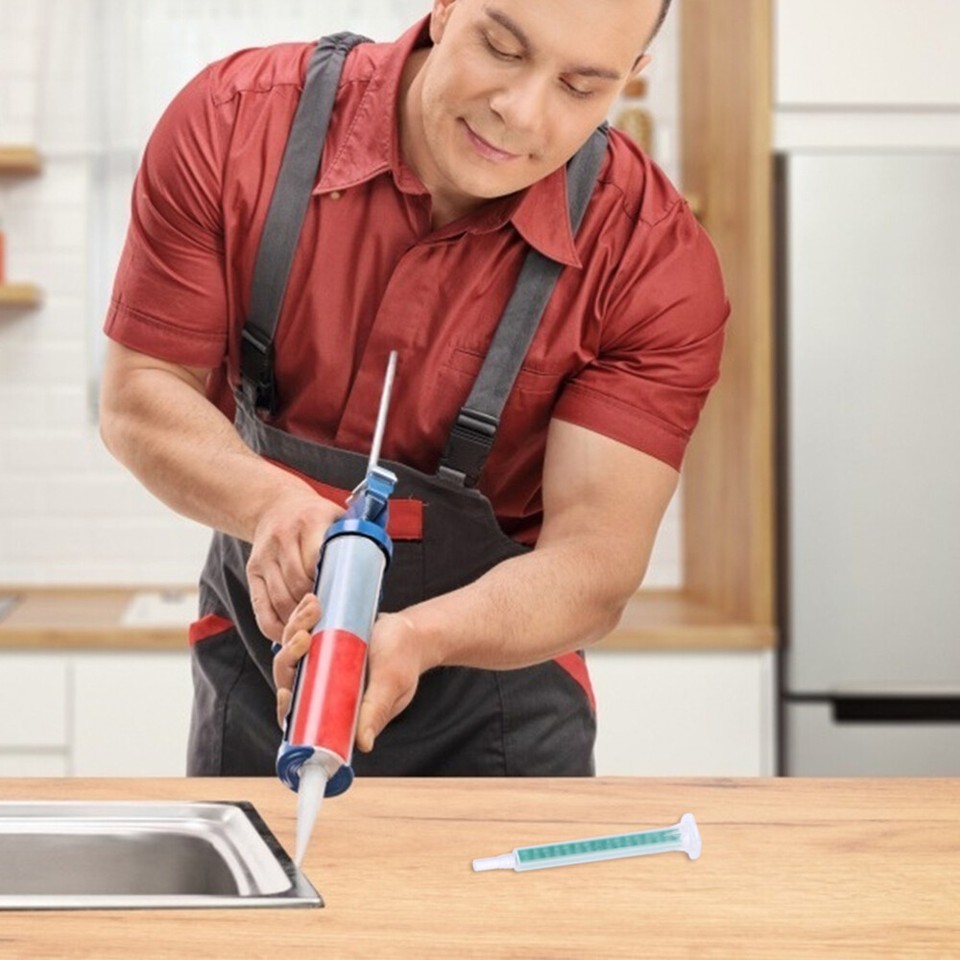 30 Pcs Epoxy Binder Spray Glue Adhesive Mixing Dispensing Hose