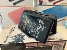 Pokemon Black Nintendo DS Lite Console System Play DS/DSL/DSi/GBA Games -95% New