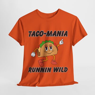 Taco-Mania Runnin Wild Unisex Heavy Cotton Tee