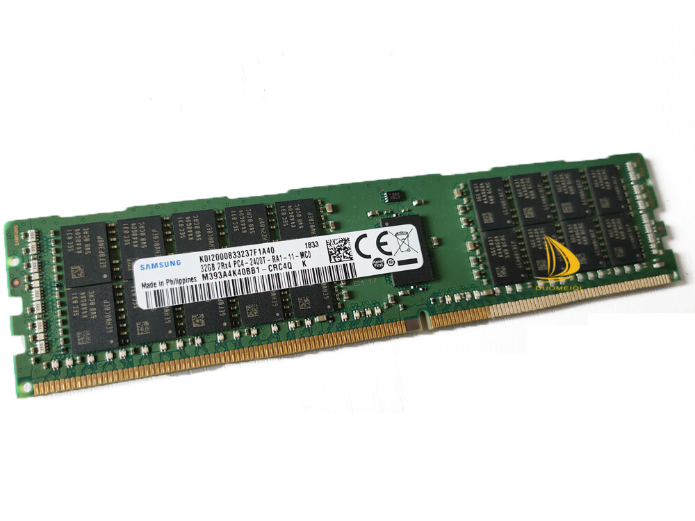 Samsung 256GB RDIMM DDR4-2400T 32GB x 4枚 Samsung RDIMM 32GB 2Rx4 DDR4 2400 PC4-2400T 19200