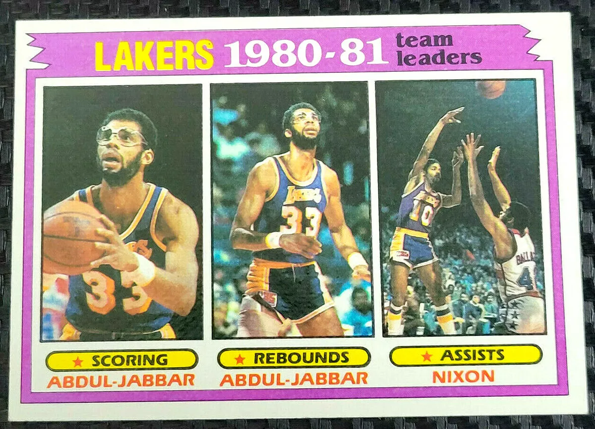 Kareem Abdul-Jabbar 81-82 Topps/Fleerх2 - その他