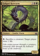 Magic the Gathering MTG Golgari Rotwurm (168) Modern Masters 2017   NM