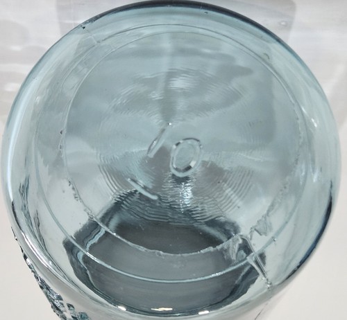 VINTAGE BALL PERFECT MASON BLUE #10 QUART ORIGINAL ZINC LID (UNUSED) RARE WOW!🔥 - Picture 2 of 5