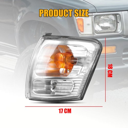 Pair LH+RH Corner Indicator Blinker Park Lights for Toyota Hilux 2001-2005 2004 - Picture 2 of 14