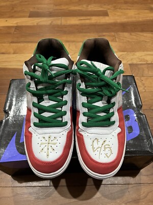 Nike SB Paul Rodriguez Zoom Air Elite Cinco De Mayo Size 12 Sneakers 312953-111