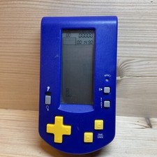 Radica 2000 Flip Top Electronic Handheld Tetris Game Tested Missing Cover
