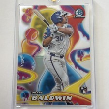 2025 Bowman Chrome - Melt Mashers Drake Baldwin #MM-19 (RC) Rookie