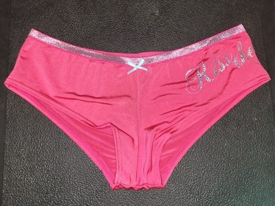 Victorias Secret Sexy Little Things Kiss the Bride Panties Pink Size LG