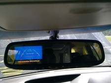 Rear View Mirror With Rear View Camera Display Fits 10-12 Legacy 29844