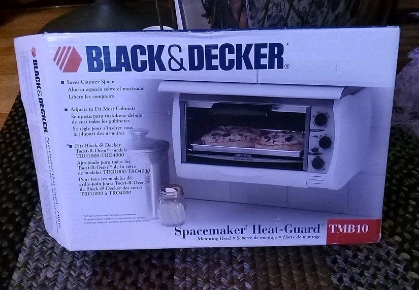 Black & Decker TMB10 SpaceMaker Heat Guard Mounting Hood ONLY New In Open Box