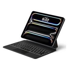 Keyboard Case for iPad Pro 13-inch M4 2024 / M5 2025 , Magic Charcoal Black