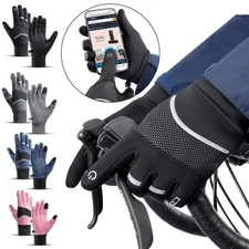 Winter Gloves Thermal Waterproof Windproof Touch Screen Warm Bike Cycling Gloves
