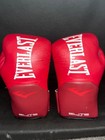 Everlast Elite Pro Style Training Boxing Gloves Red And Black — photo 1