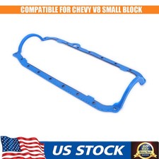 Blue Oil Pan Gasket For Chevy V8 Small Block 265 283 327 350 383 400 Xchj652-sb Blue Oil Pan Gasket For Chevy V8 Small Block 265 283 327 350 383 400 Xchj652-sb