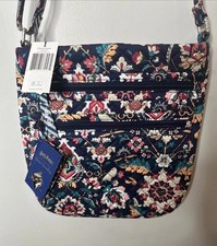 NWT Vera Bradley Triple Zip Hipster Crossbody HOME TO HOGWARTS Harry Potter