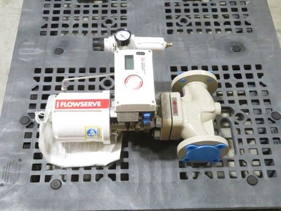 2'' Flowserve Valtek MK1 150# WCC Globe Control Valve Logix 520MD Postioner C NEW