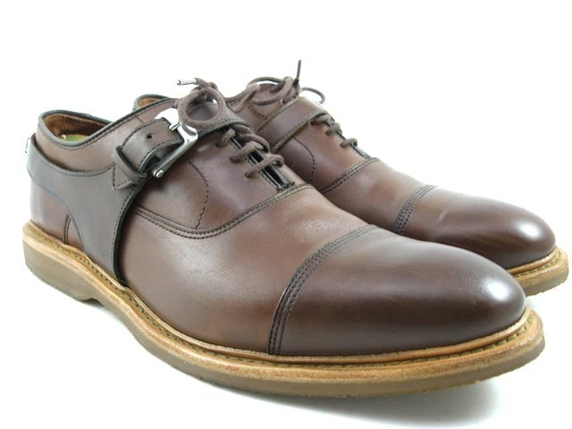 Allen Edmonds "PARK AVENUE VELO" Cap Toe Dress Shoe 11 D Dark Chili USA (696N) - Image 2 of 4