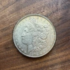 1878 8tf Morgan Dollar - AU/UNC Details Lightly Cleaned - 90% Silver