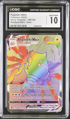 Regieleki VMAX graded CGC 10 for sale on eBay