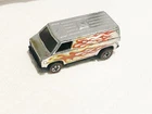 HOT WHEELS RED LINE SUPER VAN CHROME w FLAMES