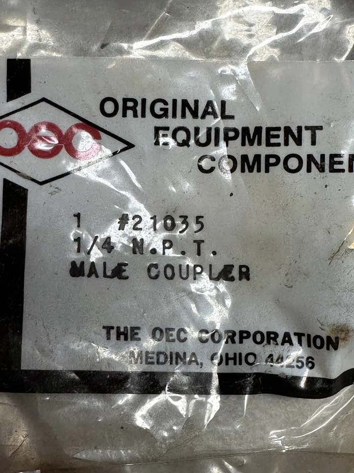 Lot Of 37 Brass Hose Barbs Fittings 1/4" Male NPT for 1/4" ID Hose Air Water New - Image 3 of 4