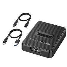 M.2 to USB Docking Station, NVMe to USB C Reader Adapter For M Key, B M Key SSD