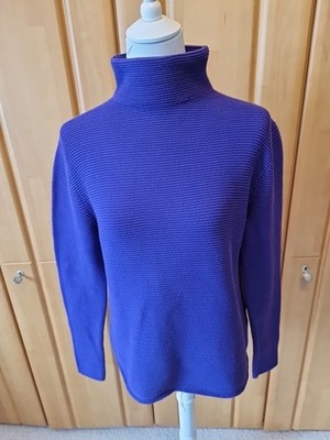 Franco Callegari Gr. S/M Rollkragen Pullover Baumwolle