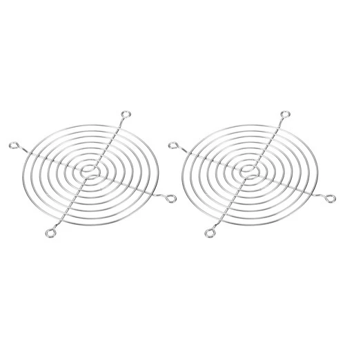 2pcs 120mm Fan Finger Grill 304 Stainless Steel Grill Protector Guard Fan Cover