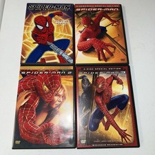 Marvel Spider-Man 1, 2, 3, And Animated DVD Set Widescreen Special Ed