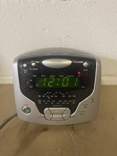 Roberts CR9986 Dual Radiowecker CD Player UKW MW LW tragbar Büro Küche