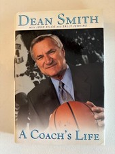 A Coach's Life: 40 Years in College Basketball, Dean Smith UNC Chapel Hill, HCDJ