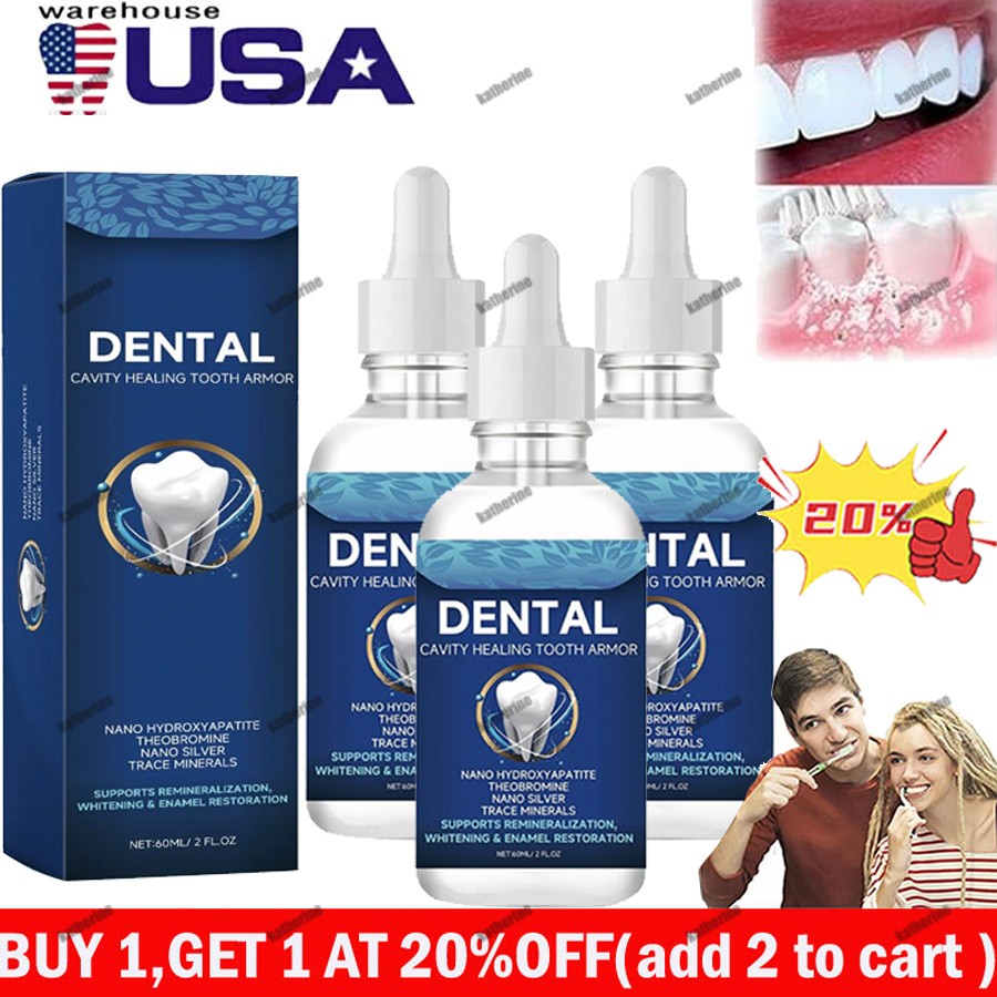 1-3PACK 60ml Tooth care solution Dentite Cavity Healing Tooth Armor NEW HOT ~US