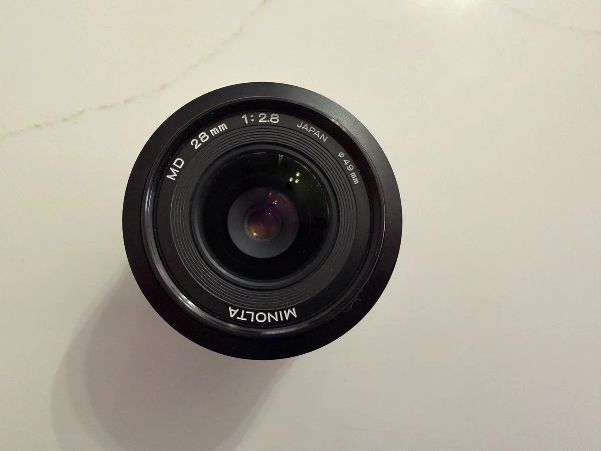【極美品】動作◎ ミノルタ New MD 28mm F2.8 733 中古】(ミノルタ) MINOLTA New MD 28/2.8｜ナニワグループオンライン