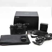 Fujifilm X-T2 24.3MP Mirrorless Black Digital Camera Body 526