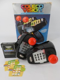 Genuine ColecoVision Console Bundle + 5 Games Controllers Cables IN BOX - WORKS