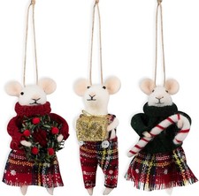 Trimits Nadelfilzm&auml;use Set - Christbaumschmuck