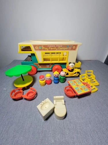 Vintage 1972 Fisher Price Play Family Camper #994
